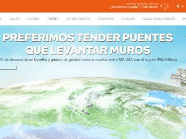 En Destinia decimos #NoAlMuro: campaña para incentivar los viajes entre México y Estados Unidos