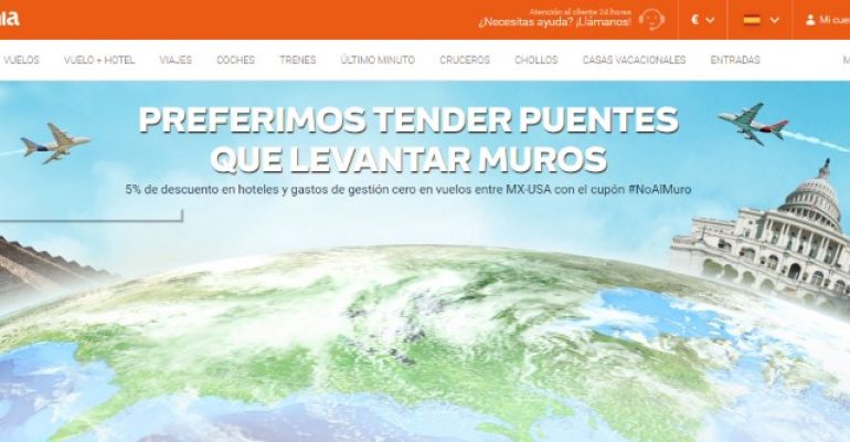 En Destinia decimos #NoAlMuro: campaña para incentivar los viajes entre México y Estados Unidos