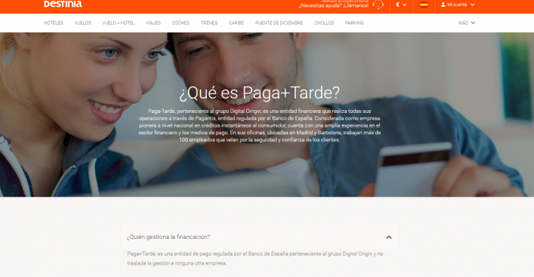 Lanzamos un servicio de financiación para el pago de viajes