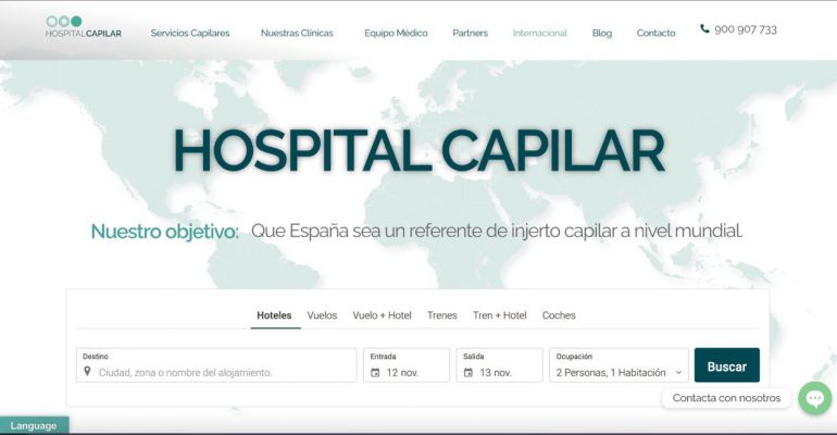 Hospital Capilar y Destinia, unidos para potenciar el sector de la medicina capilar a nivel internacional